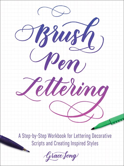 Title details for Brush Pen Lettering by Grace Song - Available